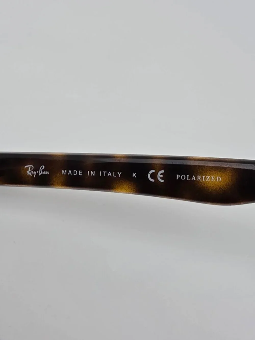 Ray-Ban RB4181 710/83 Havana Frame Polarized Brown Lens Sunglasses w/ Case Italy